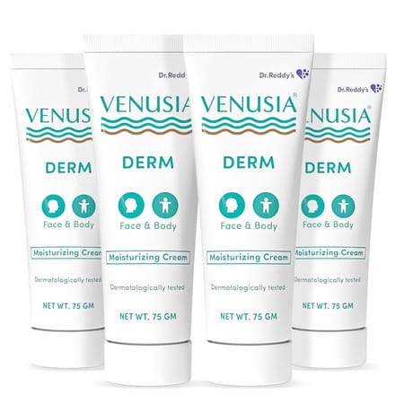 Venusia Derm Moisturizing Lotion Pack Of 4