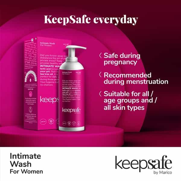 Keepsafe  Intimate Wash For Women  Bottle Of 100 Ml