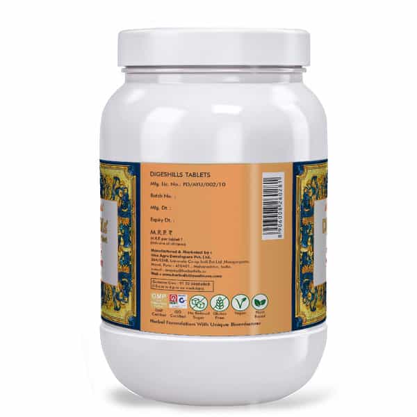 Herbal Hills Digeshills - (Value Pack Of 5) 900 Tablets