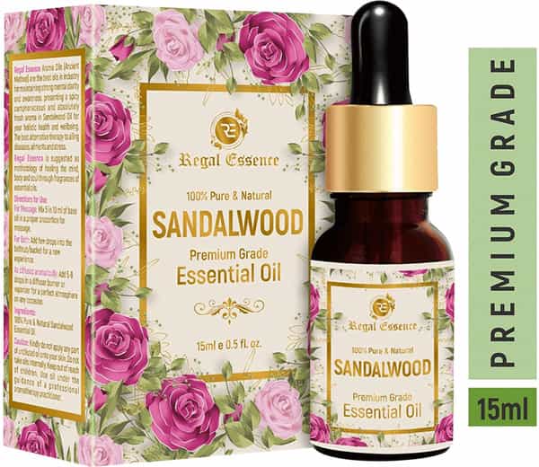 Regal Essence Sandalwood Essential Oil For Skin & Face 15 Ml