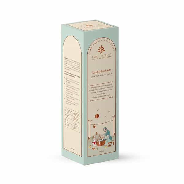 Baby Forest Mridul Poshaak Liquid Wash For Baby Clothes- 500 Ml
