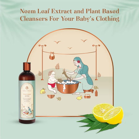 Baby Forest Mridul Poshaak Liquid Wash For Baby Clothes- 500 Ml