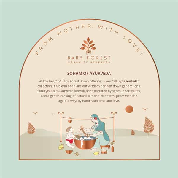 Baby Forest Mridul Poshaak Liquid Wash For Baby Clothes- 500 Ml