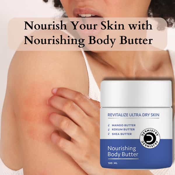 Dermistry Sensitive Ultra Dry Skin Shea Kokum Mango Body Butter & Gentle Sls Free Creamy Face Wash