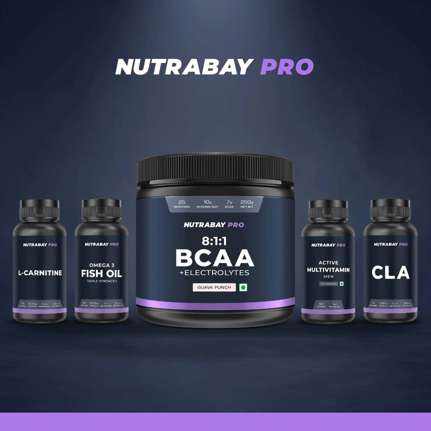 Buy NUTRABAY PRO WITH ELECTROLYTES 7G VEGAN BCAAS 1000 MG ELECTROLYTES