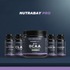 Nutrabay Pro With Electrolytes 7G Vegan Bcaas 1000 Mg Electrolytes - 250G Lemon Lime 25 Servings