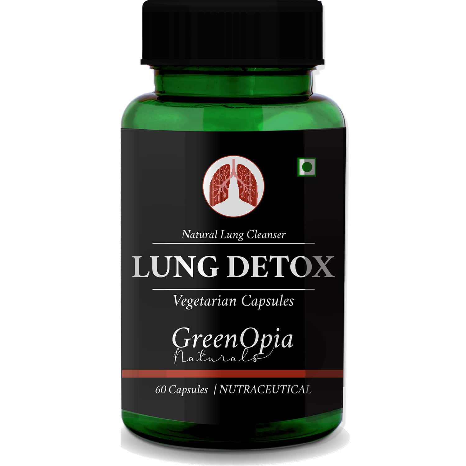 Greenopia Lung Detox 60 Vegetarian Capsules