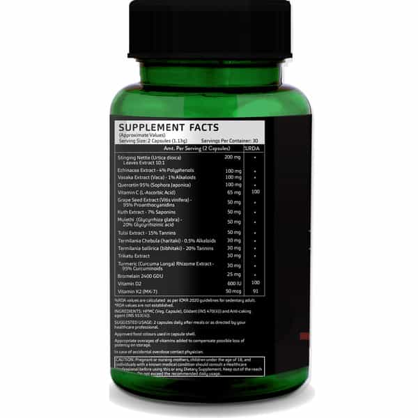 Greenopia Lung Detox 60 Vegetarian Capsules