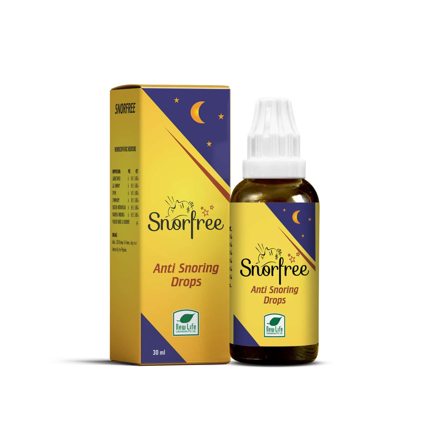 New Life Nl Snorfree Drops | 30 Ml