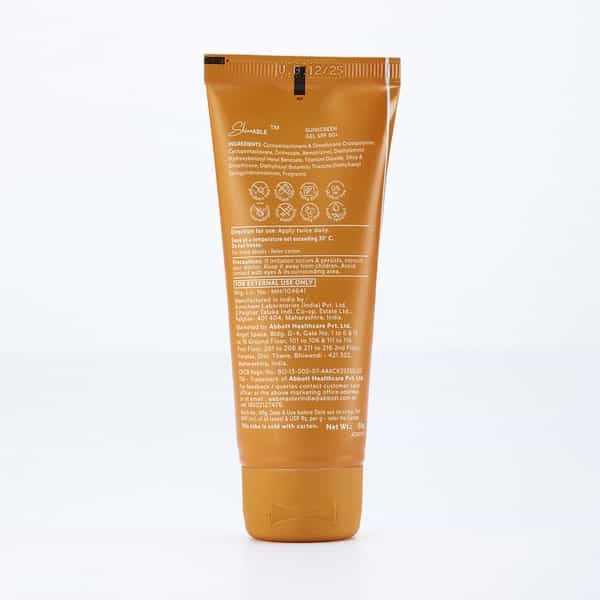 Skinnable Sunscreen Gel Spf 50+ 50 Gm