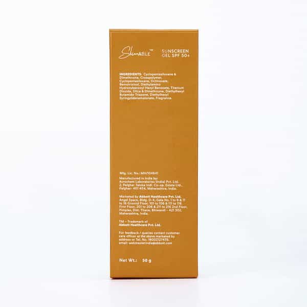 Skinnable Sunscreen Gel Spf 50+ 50 Gm