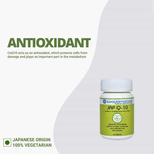 Swayamacare Jap Q 10 (Co-Enzyme Q10 Japanese Origin) - 60 Cap