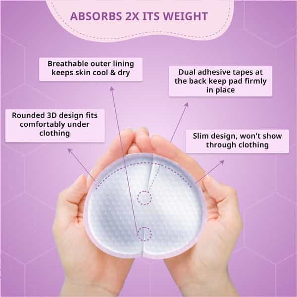 Pigeon Breast Pads Honeycomb -12 Pcs