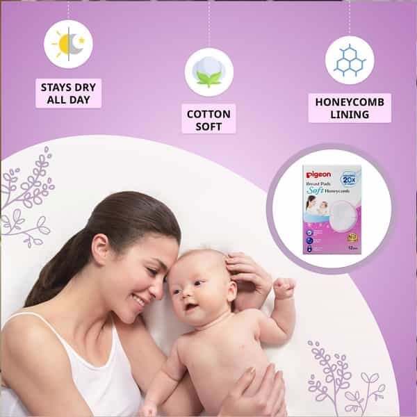 Pigeon Breast Pads Honeycomb -12 Pcs