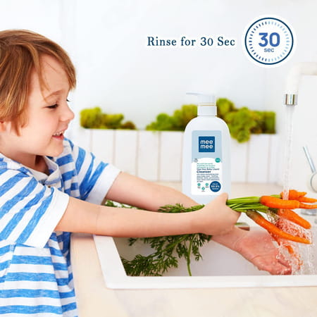 Meemee Baby Liquid Cleanser | Kills 99% Germ Liquid Detergent (300 Ml)