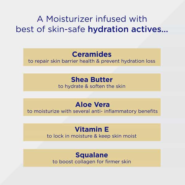 Undry Facial Moisturizer For Dry Skin 80Ml Moist For Face With Sunscreen Spf30 | Ceramide | Aloe