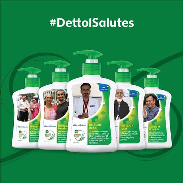 Dettol Skincare Liquid Handwash 200 Ml With Dettol Liquid Handwash 175 Ml