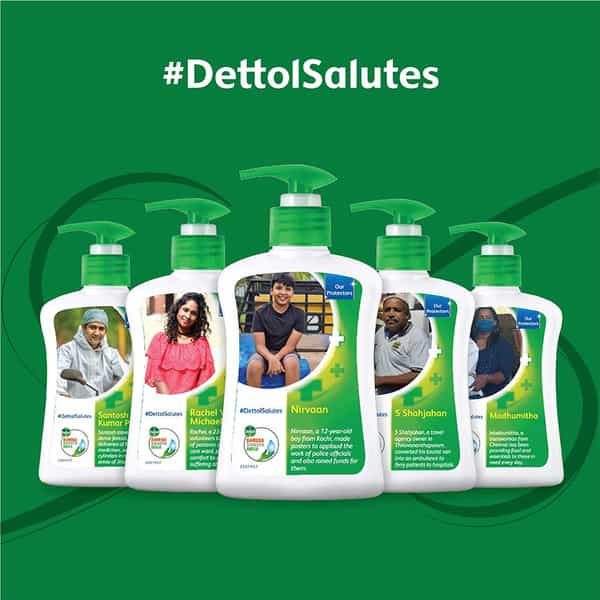 Dettol Skincare Liquid Handwash 200 Ml With Dettol Liquid Handwash 175 Ml