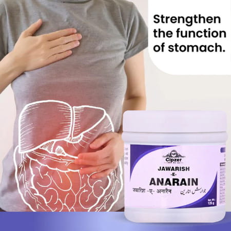 Cipzer Jawarish-E-Anarain 200gm | Herbal Tonic For Stomach & Liver| Nausea & Vomiting Relief