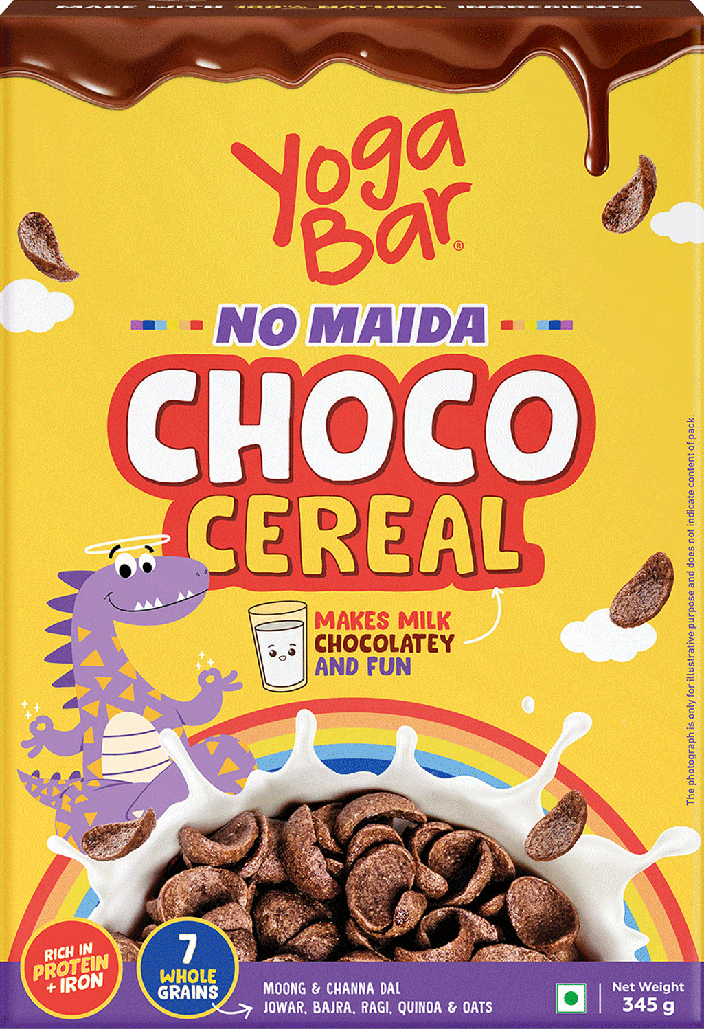 Yogabar Yo Chos Choco Cereal 345 Gm