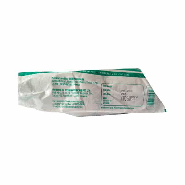 Liveasy Surgical Absorbent Cotton Roll 20Gm Net