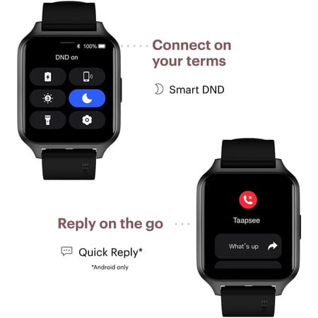 Noise Colorfit Brio Smartwatch (Grey)