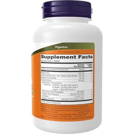 Now Foods | Super Enzymes | 180 Capsules