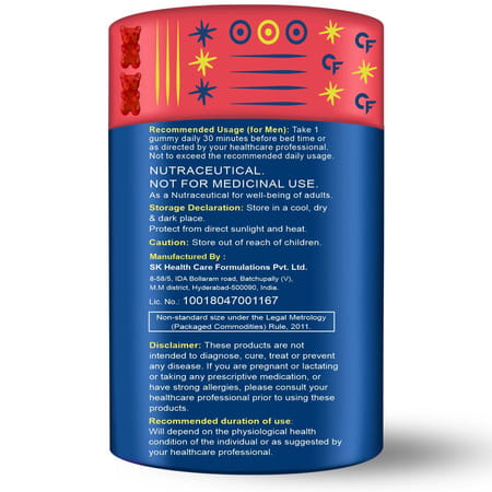 Carbamide Forte Melatonin 10mg Raspberry Flavour Gummies 60 No'S