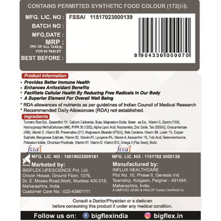 Pharmgrade Once A Day Multivitamin(60 Tabs)Red Series