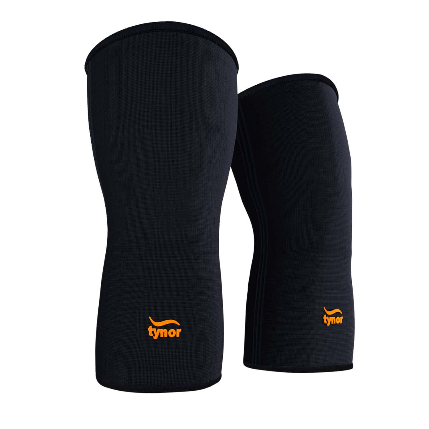 Tynor Knee Cap Air Black & Orange Large Pack Of 2