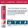 Naturyz L Carnitine L Tartrate 2400 Mg | Energy & Endurance | Performance & Recovery (15 Tablets)