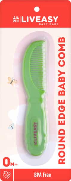Liveasy Baby Care Baby Comb - Green