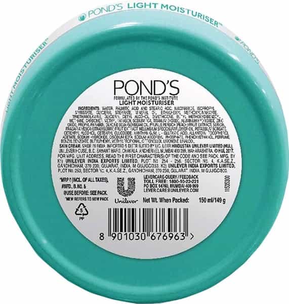 Pond's Light Moisturiser 150 Ml