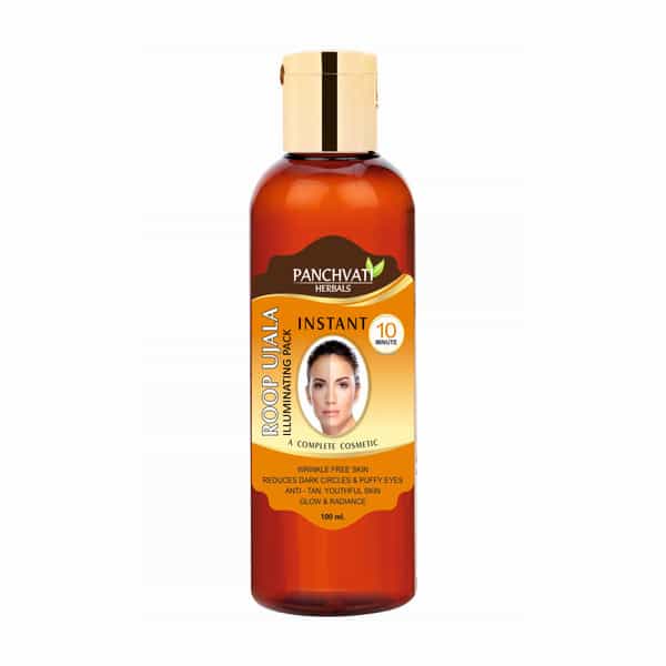 Panchvati Herbals Roop Ujala Instant Illuminating Pack For Instant Shine And Glow - 100 Ml
