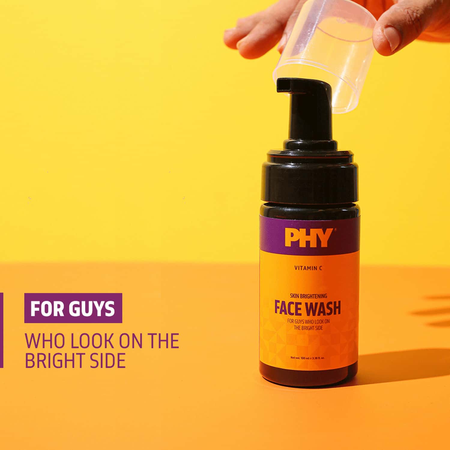 Buy PHY SKIN BRIGHTENING FACE WASH VITAMIN C 100ML Online & Get Upto 60