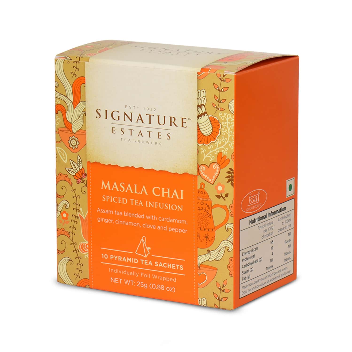 Signature Estates Masala Chai Tea Bag 20 Sachets