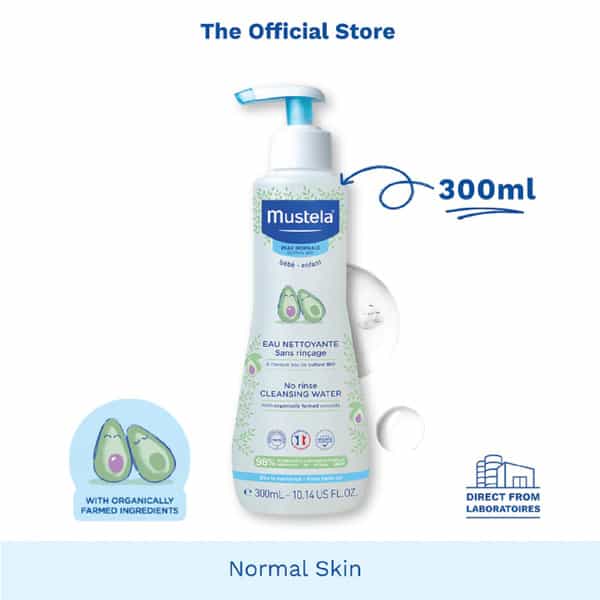 Mustela No Rinse Cleansing Water 300Ml