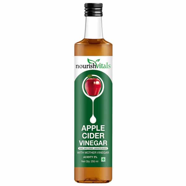 Nourishvitals Apple Cider Vinegar With Mother Vinegar - 250 Ml