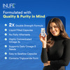 Inlife Fish Oil Double Strength Omega3 Epa 360mg Dha 240mg Men Women 1000mg-60liquid Filled Capsule