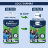 Kare In Classic Adult Diapers Extra Large Waist Size 127-165 Cm(50"-65") Tape Style 10 Count