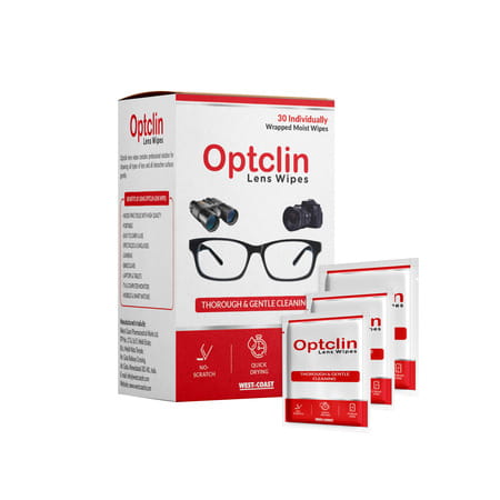 West Coast Optclin Optical Lens Cleaner Wipes