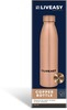 Liveasy Essentials Copper Bottle - Ayurvedic Health Benefits - Leak Proof Cap - 950Ml