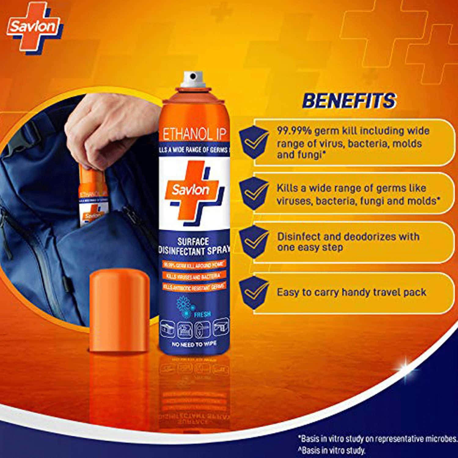 Buy SAVLON SURFACE DISINFECTANT SPRAY 70G Online & Get Upto 60 OFF at