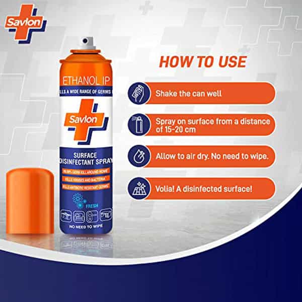 Savlon Surface Disinfectant Spray 70G
