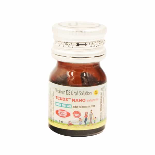 Tcud3 Nano Sugar Free Bottle Of 5ml Oral Solution