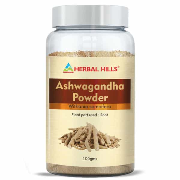 Herbal Hills Ashwagandha Powder (100 Gm Pack Of 2)
