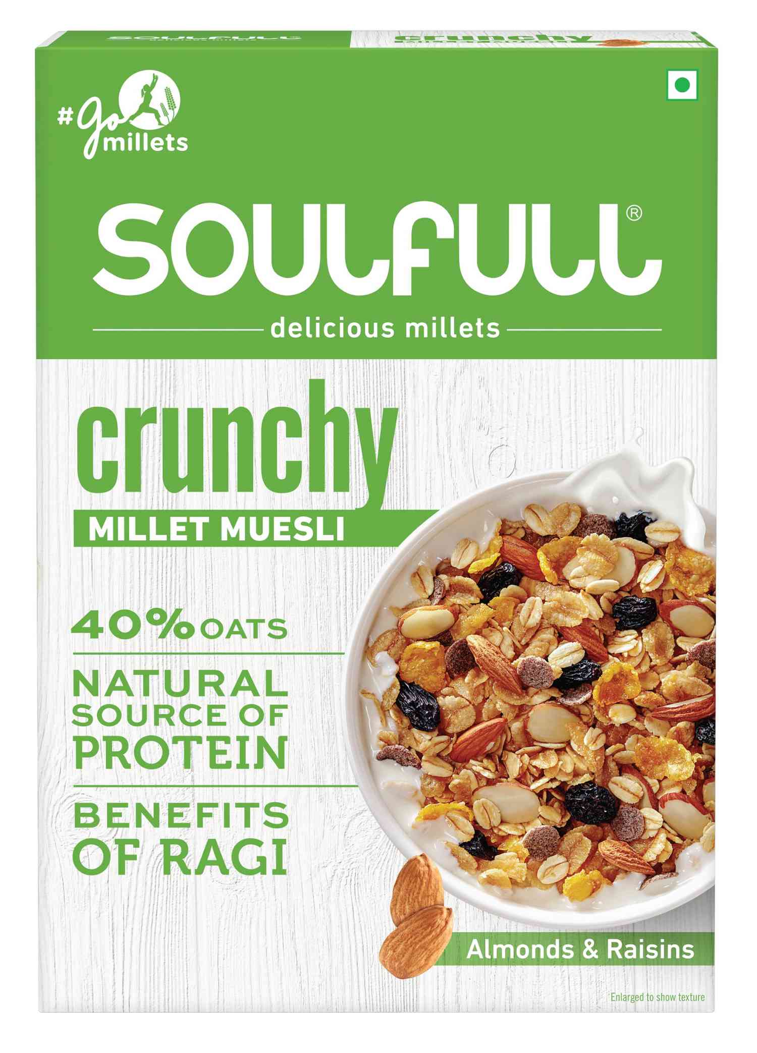Buy Soulfull Millet Muesli Crunchy Box Of 400 G Online at Flat 18 OFF