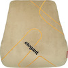 Elegant Fur Memory Foam Slim Full Back Support Pillow Beige