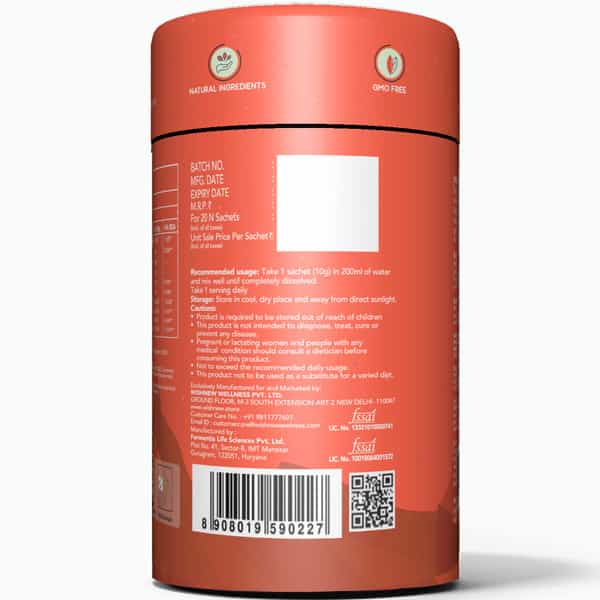Wishnew Wellness Hydrafuel: Prime Electrolyte Energy Drink Boost Energy Tangy Orange Pack Of 2