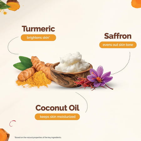 Mamaearth Ubtan Face Wash With Turmeric & Saffron For Tan Removal Tube Of 100ml